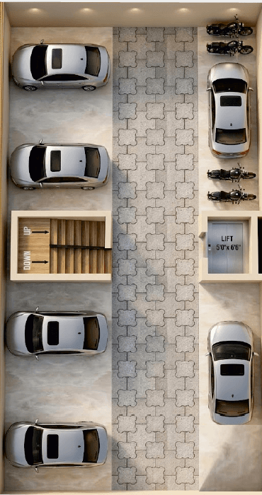 Stilt Floor – Covered Parking – Sri Guru Rayar, Mahadevan Nagar, Selaiyur, East Tambaram, Chennai